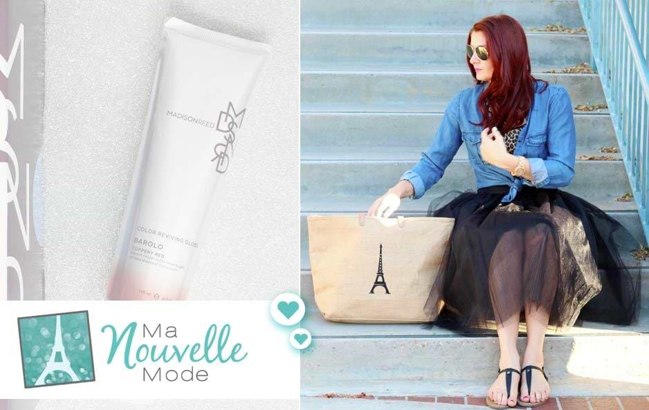 Ma Nouvelle Mode Hair Gloss Tutorial