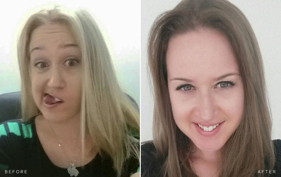 Lisa R. Looks Vivacious in Veneto Light Brown