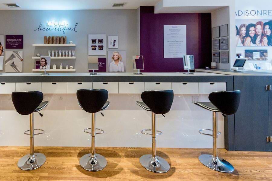 colorbar chairs table human person