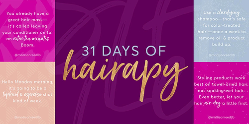It’s like therapy...but with hair