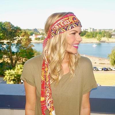 bandana head scarf