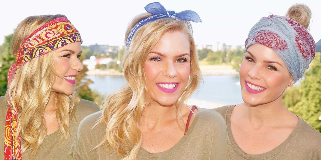 head wrap hairstyles