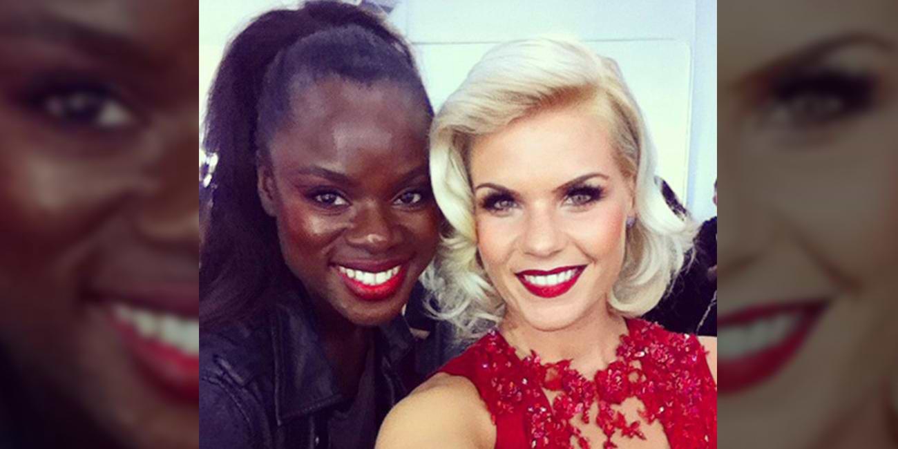 hair color and makeup