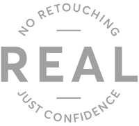 REAL, no retouching, just confidence