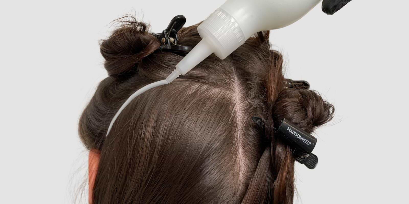 how to color the back of your head