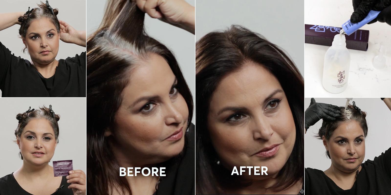 Tips for coloring gray hair