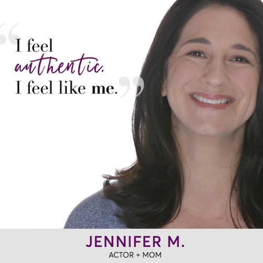 I feel authentic I feel like me