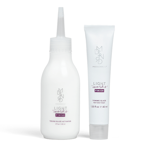 Light Works Toning Glaze Activator and Toning Glaze tubes