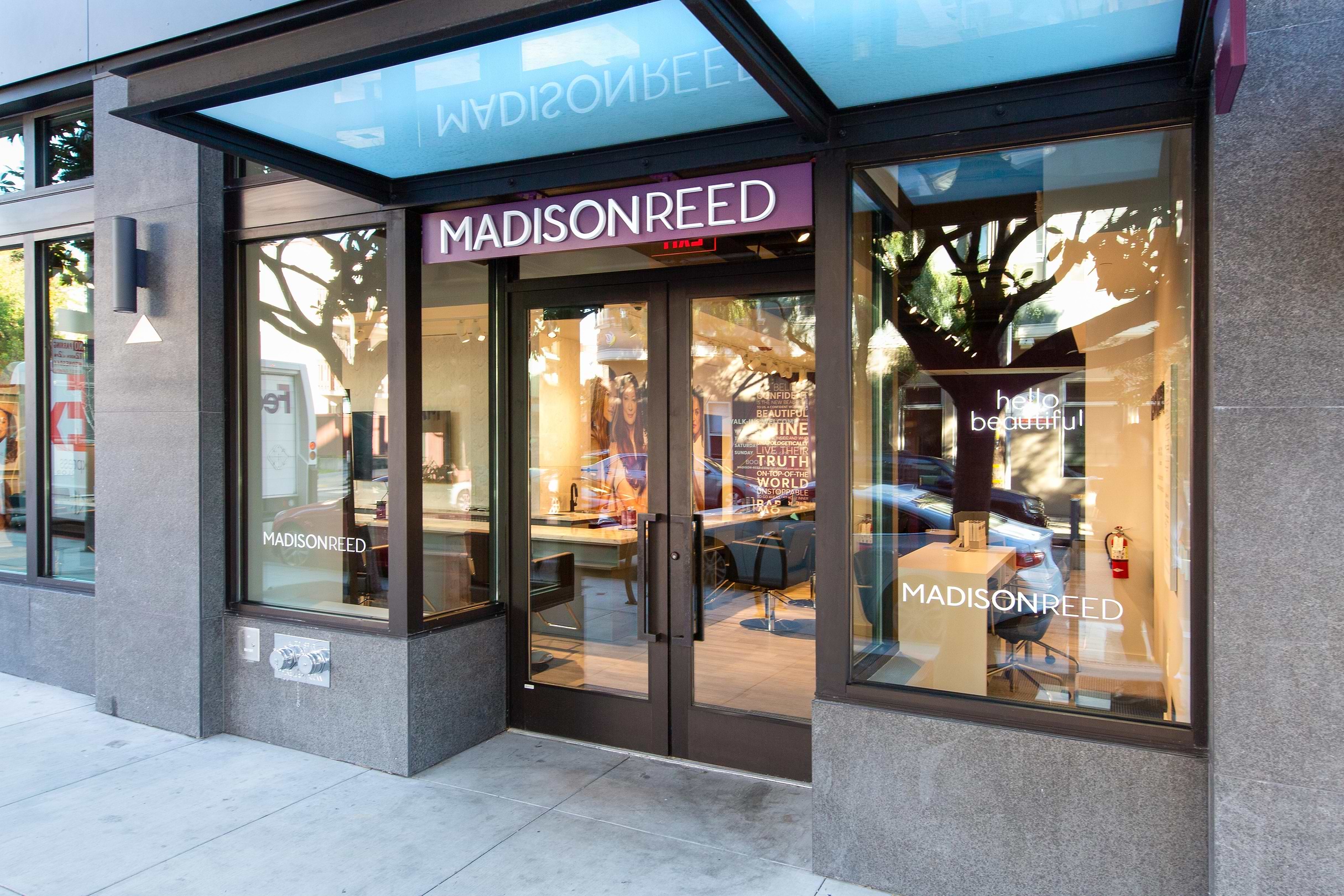 Madison reed Hair Color Bar from outside