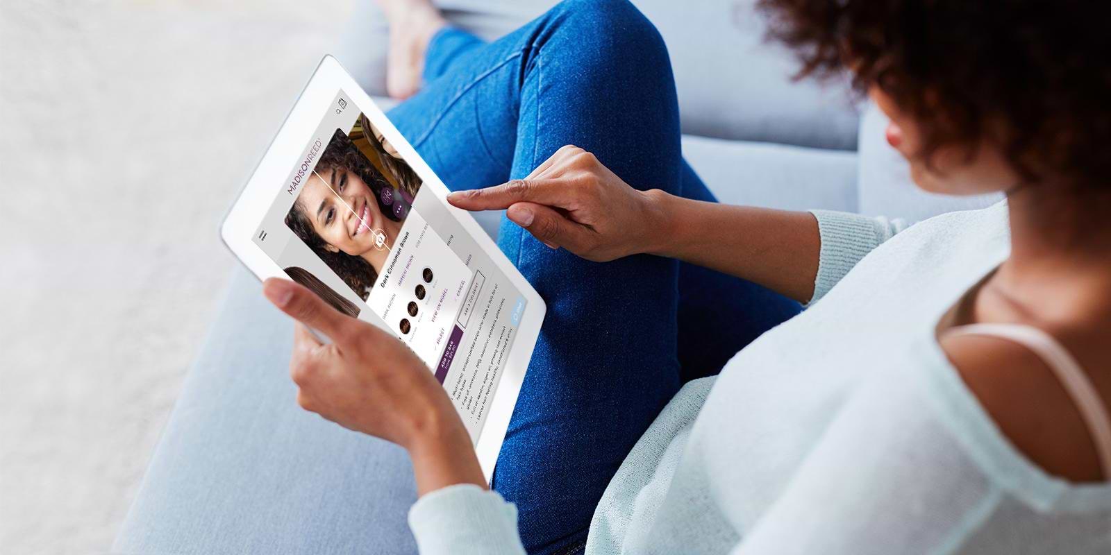 hair color app from Madison Reed