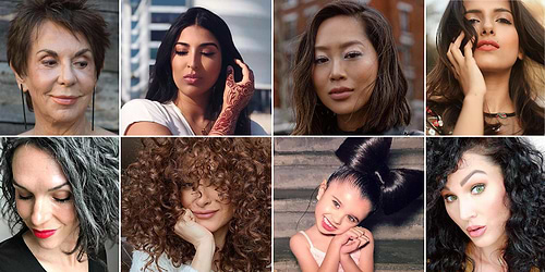 instagrammers with gorgeous brown hair
