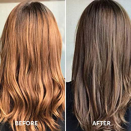 red hair to brown hair madison reed