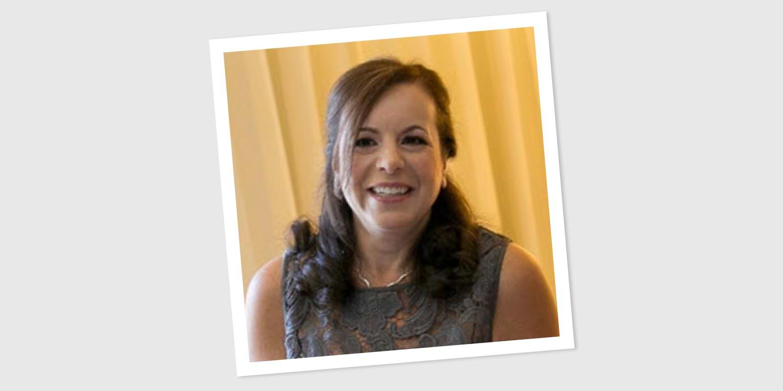 Woman with brown hair