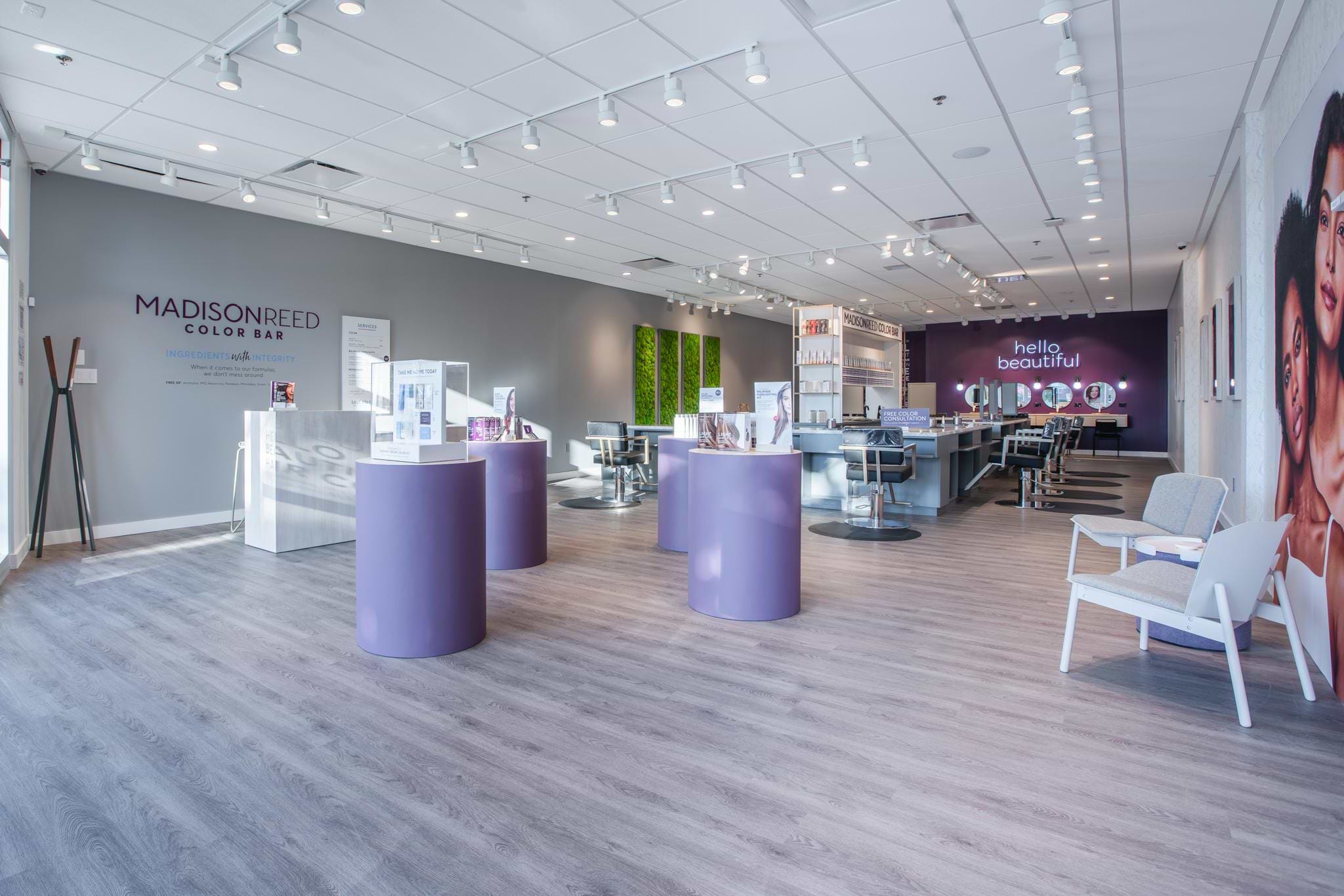 Retail and Lobby area of the Fort Worth Color Bar