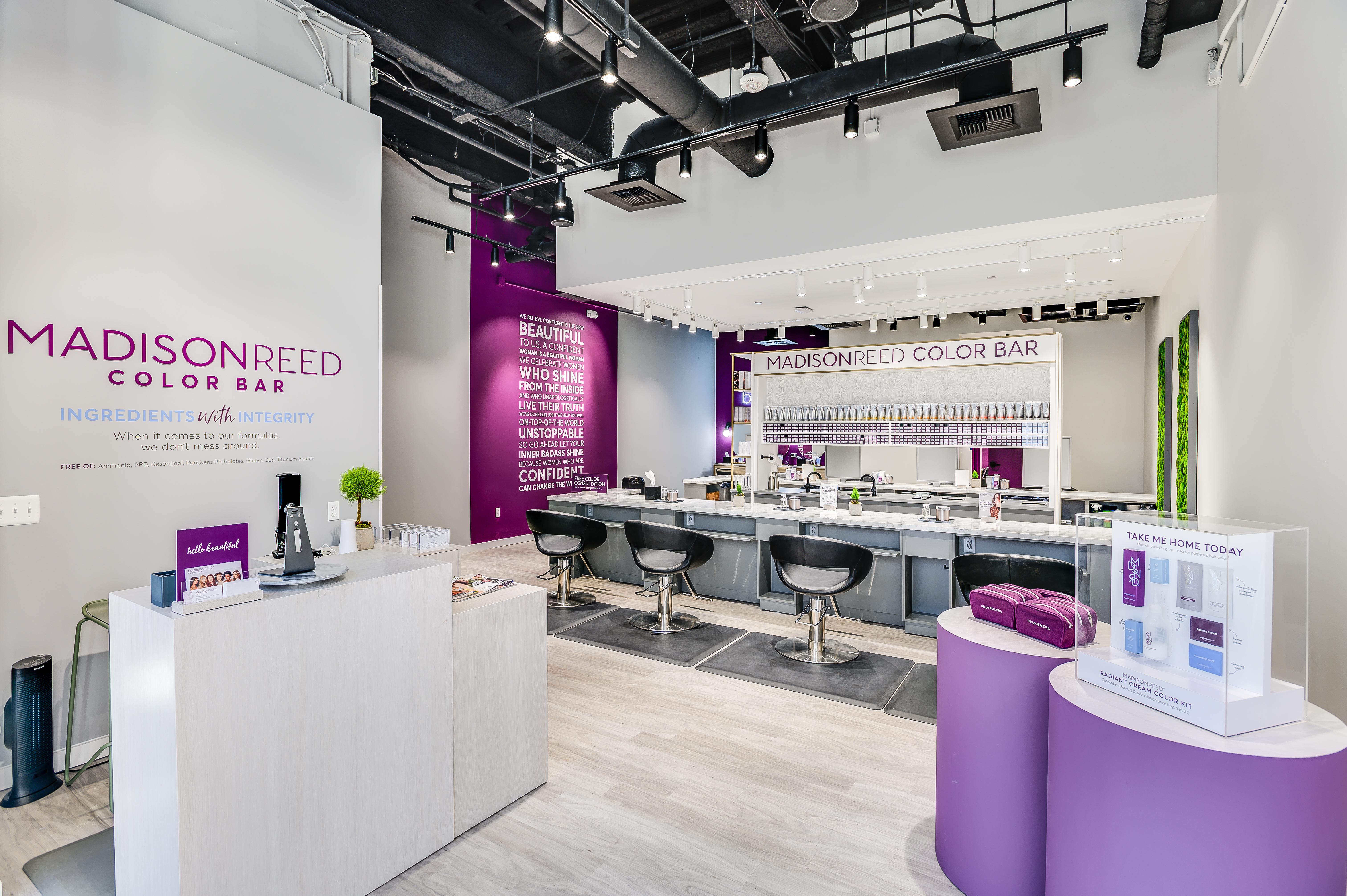 Madison Reed Hair Color Bar Bethesda Front Interior