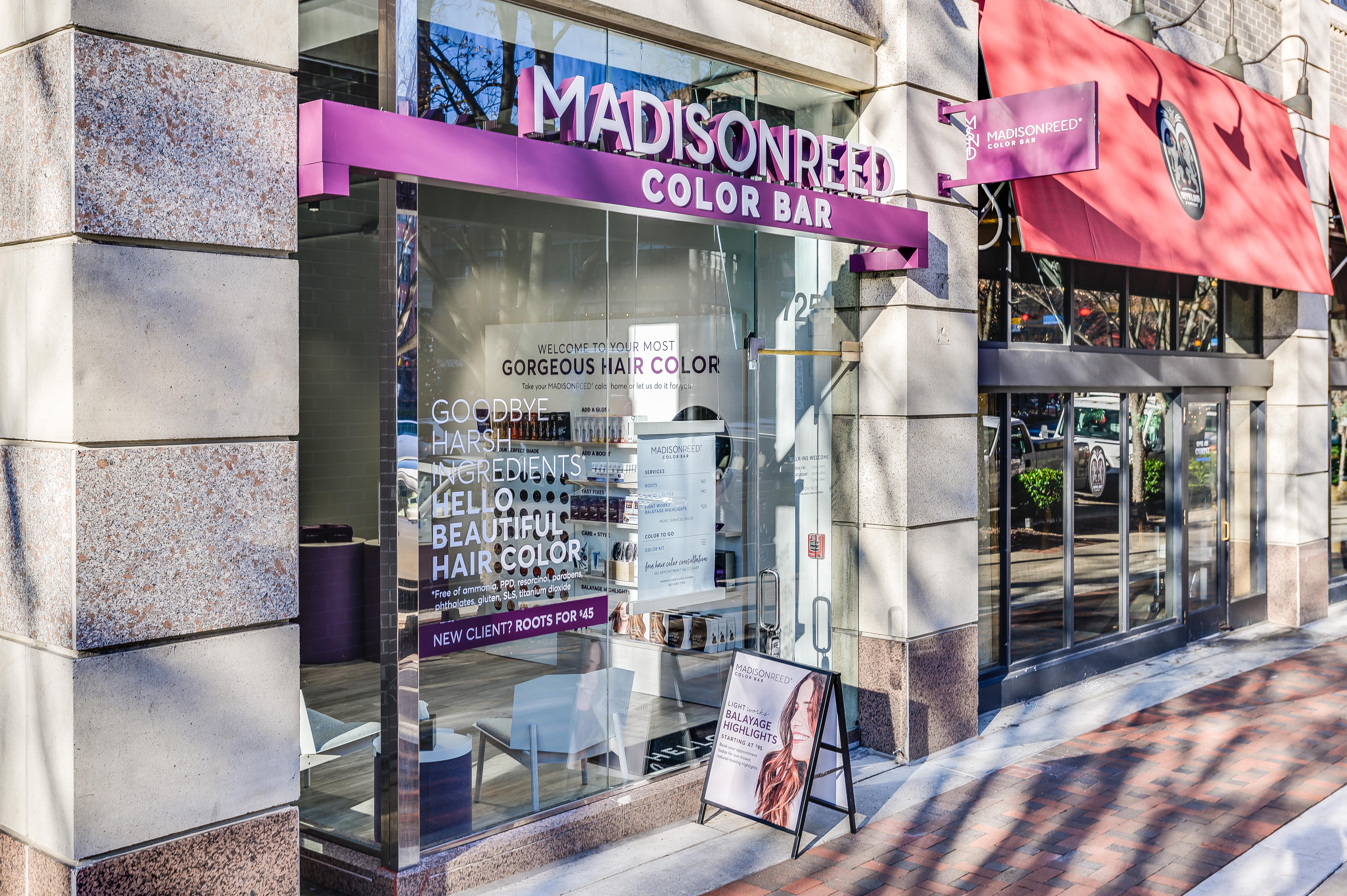 Madison Reed Hair Color Bar Bethesda Front Exterior