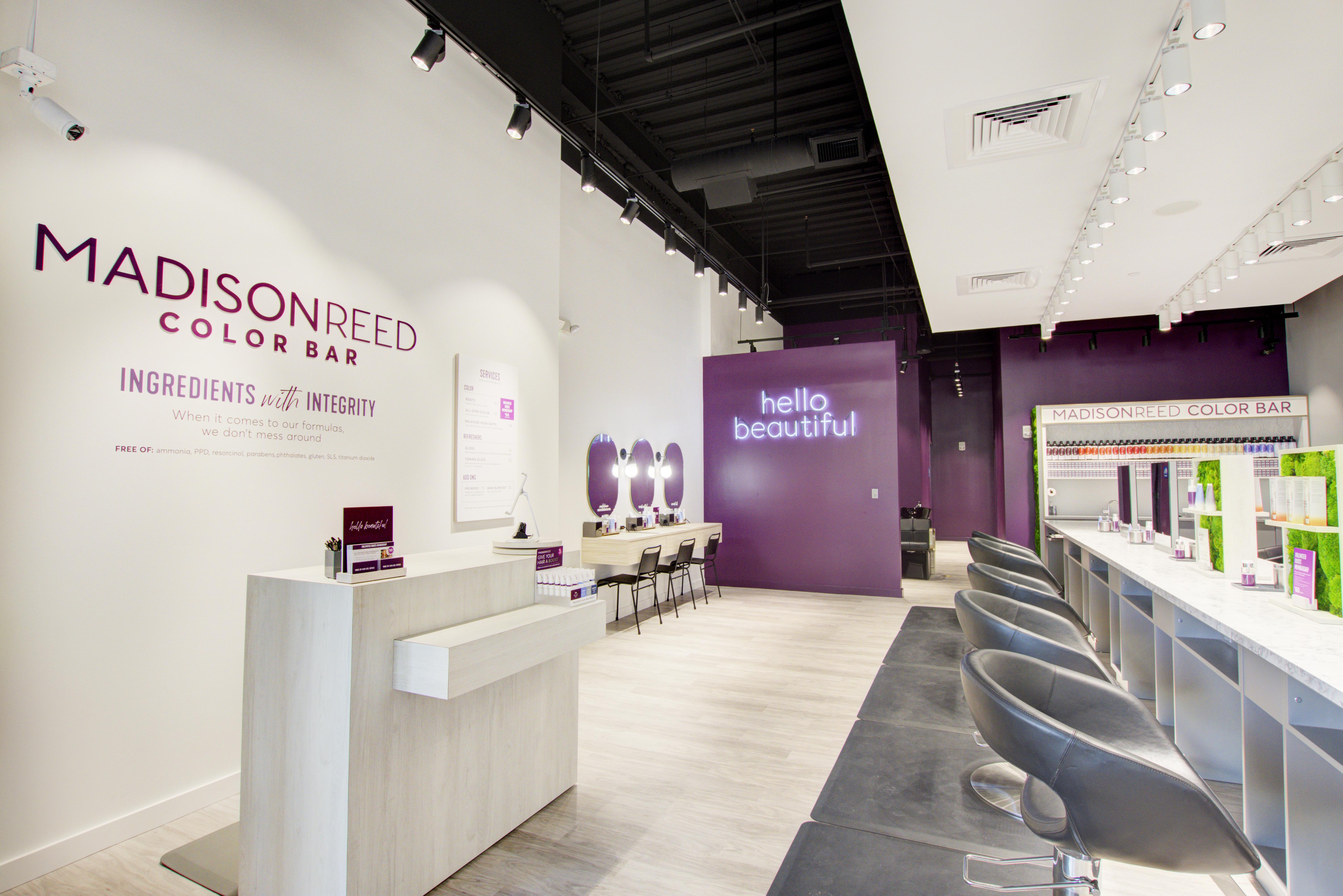 Interior Photo of Boca Raton Madison Reed Hair Color Bar