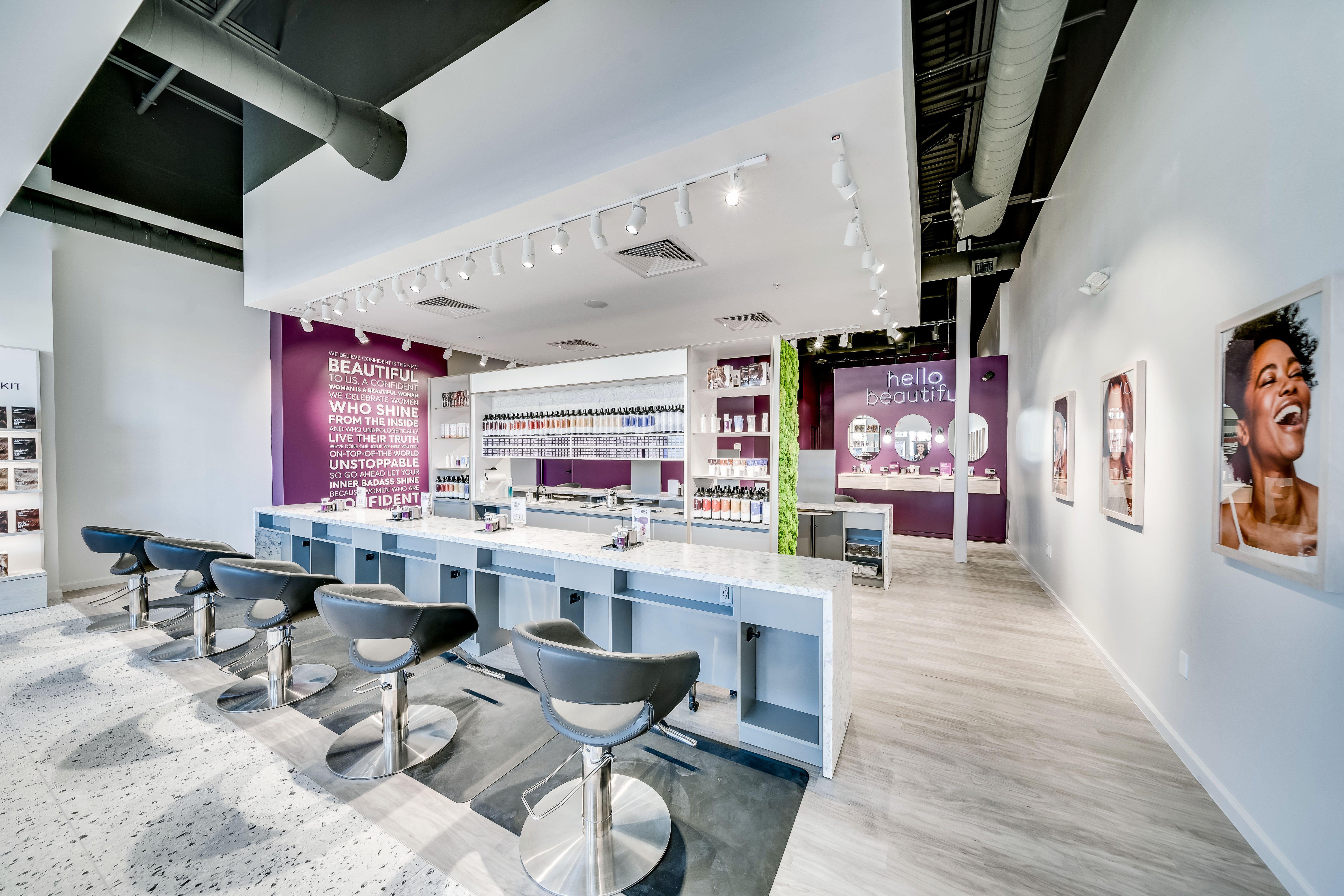 Interior Madison Reed Hair Color Bar Pembroke Pines