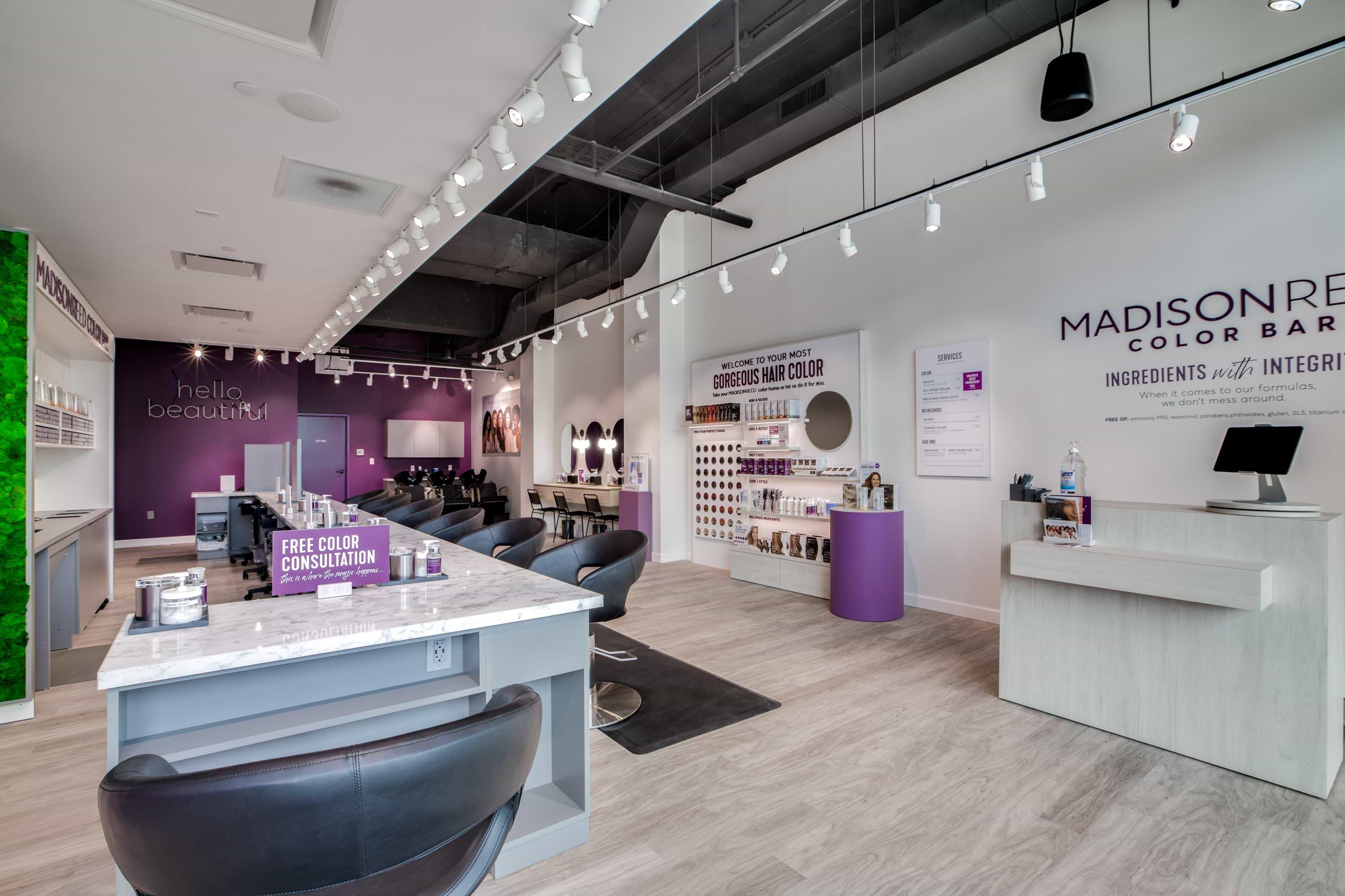 Interior Photo of Madison Reed Color Bar Rice Village