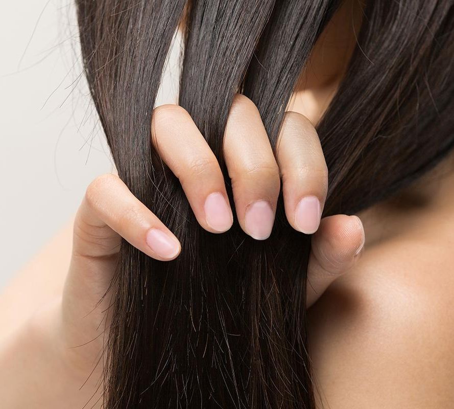 pulling color through hair