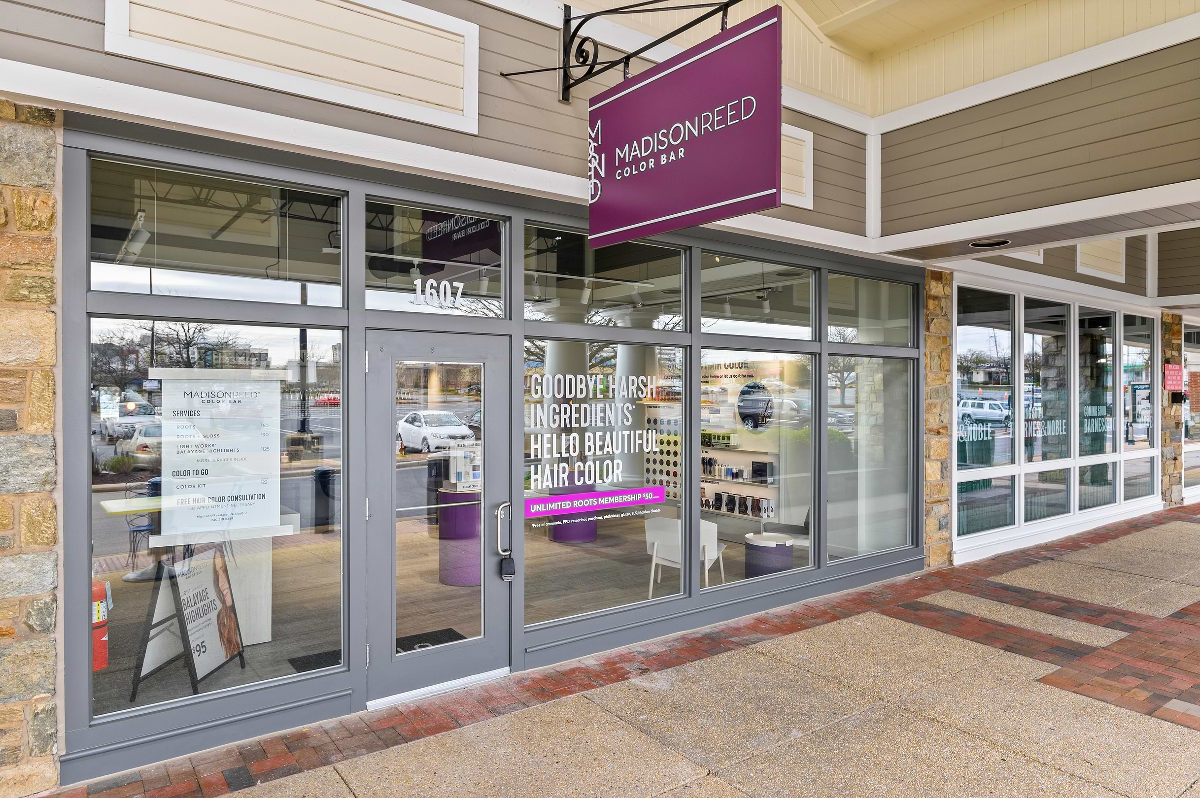 Exterior Photo of Madison Reed Color Bar Rockville