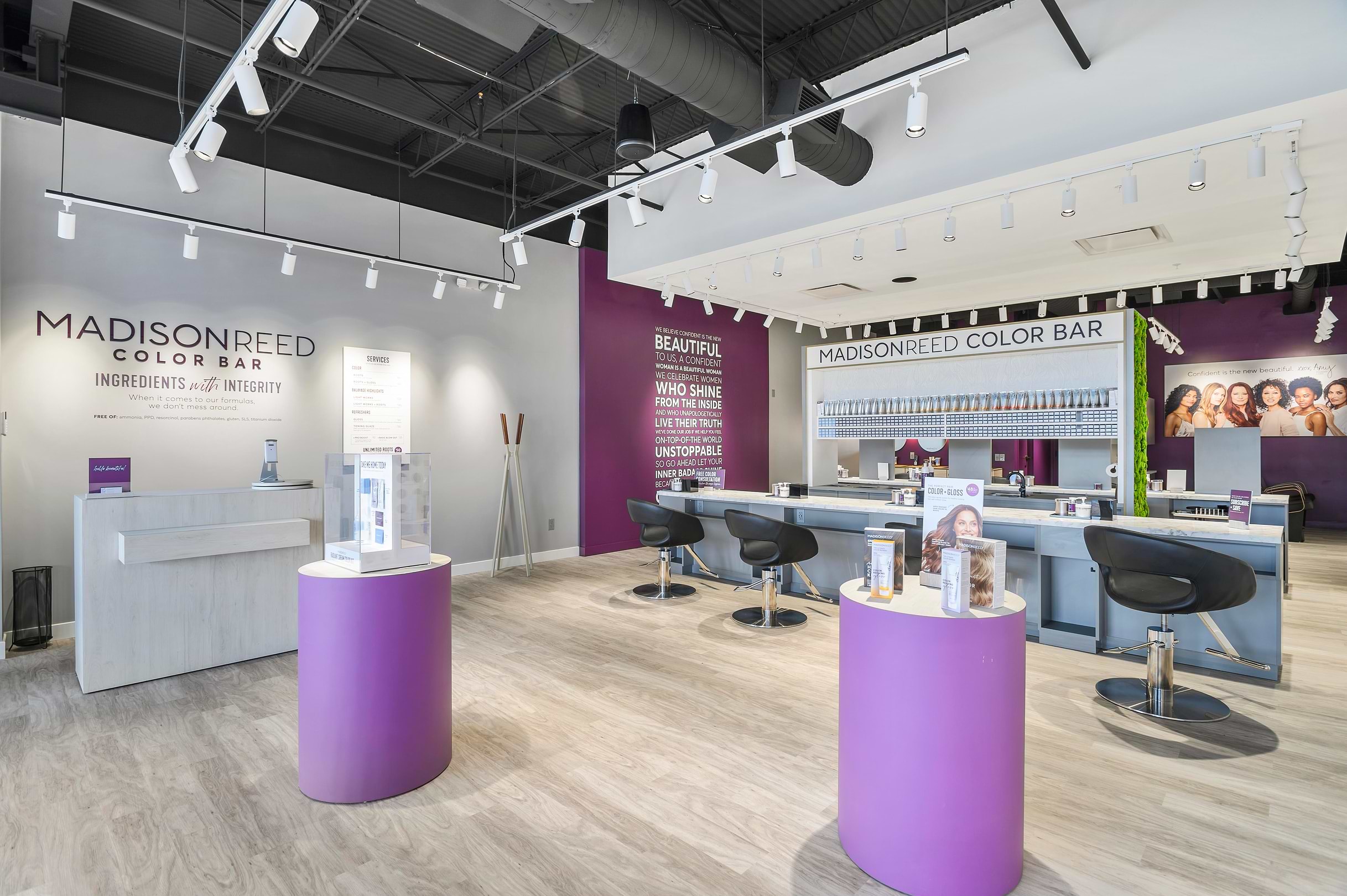 Interior Photo of Madison Reed Color Bar Rockville