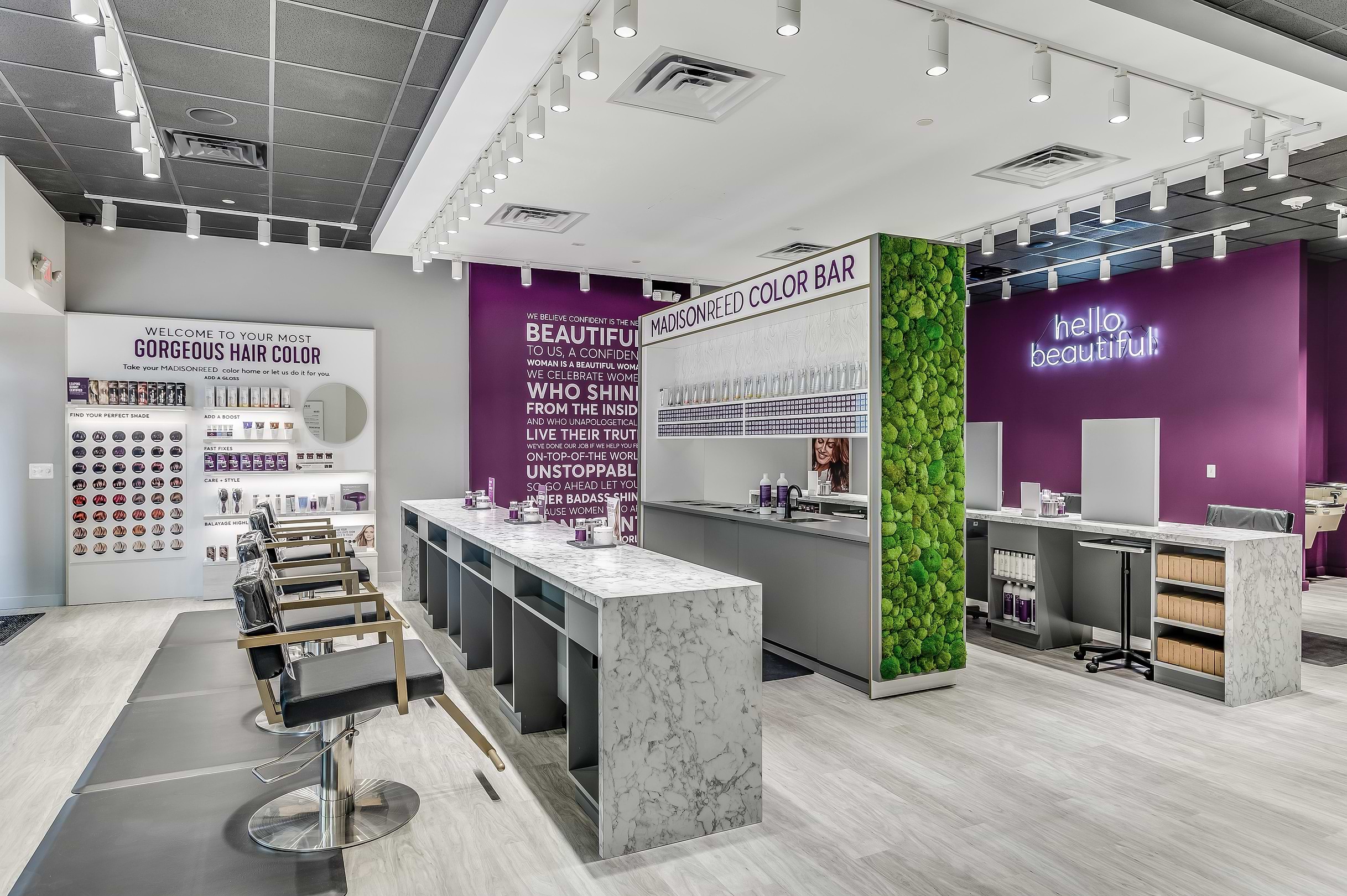 Interior Photo of Madison Reed Color Bar Reston