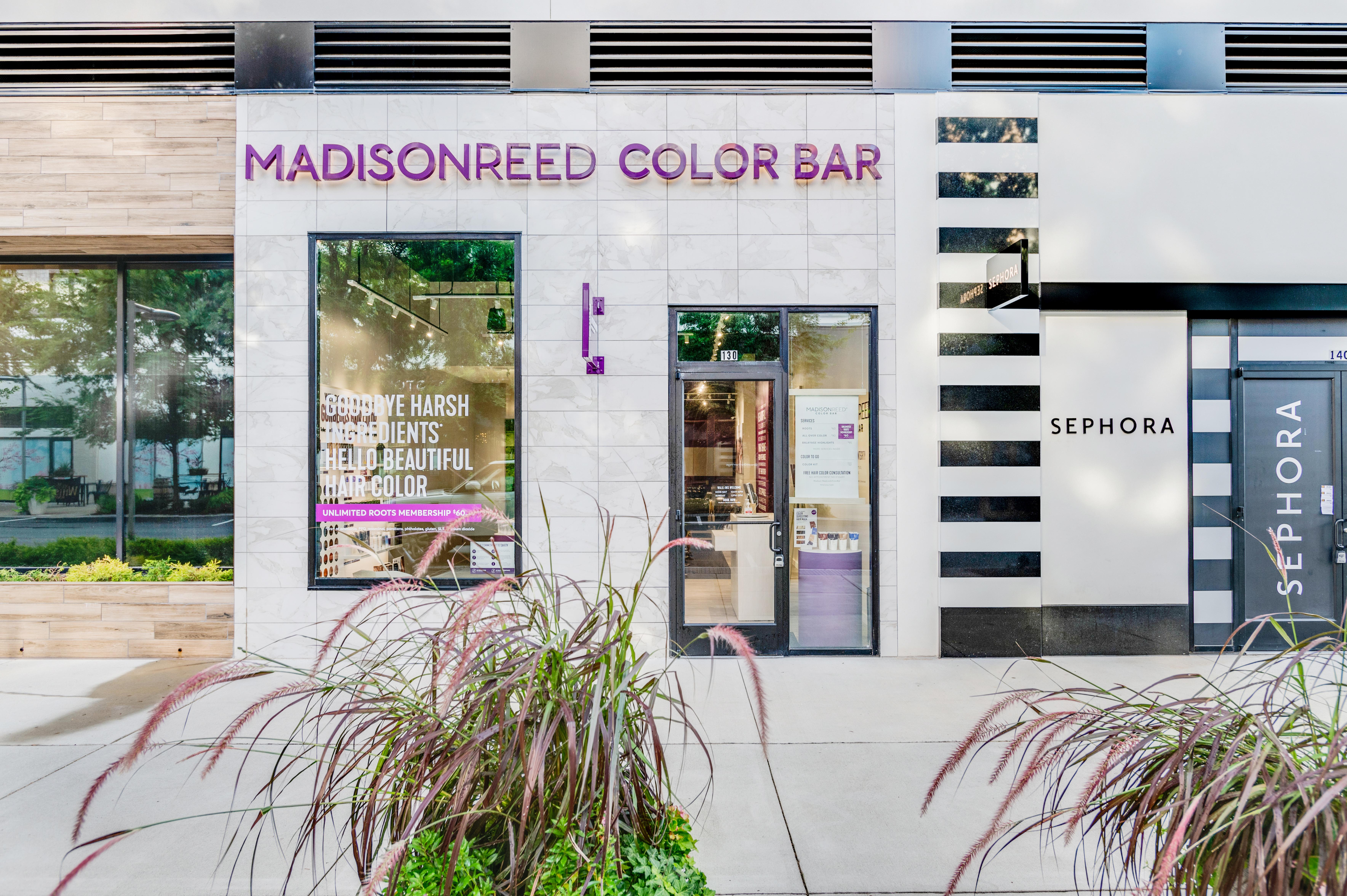 Exterior Photo of Madison Reed Color Bar Fairfax