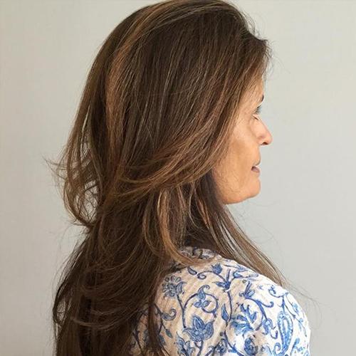 Best color to cover gray hair - Novara for brown hair