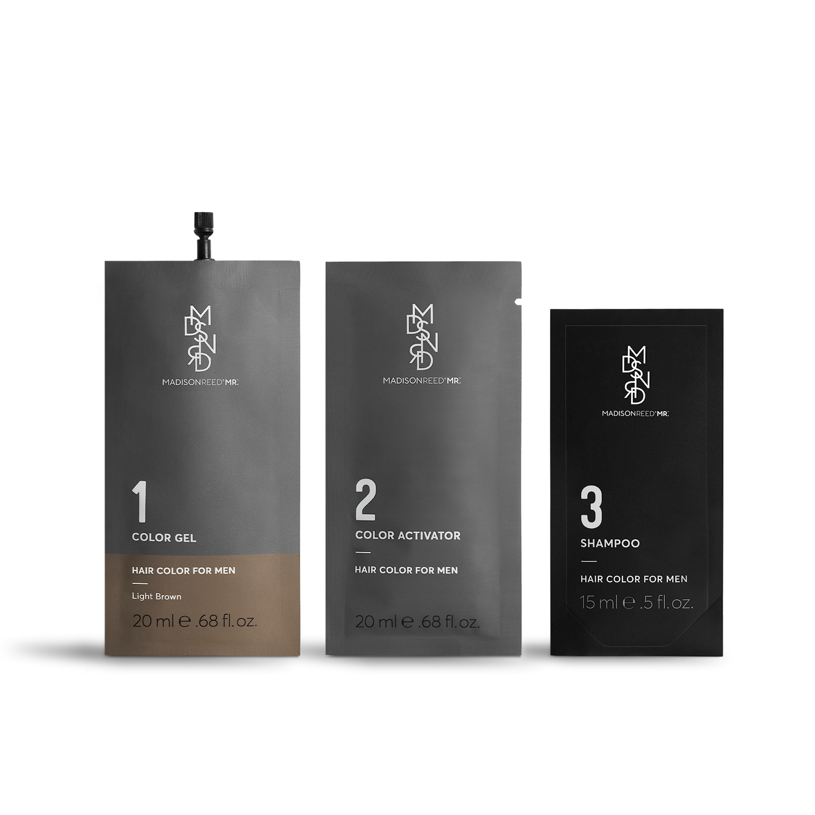 Hair coloring for men kit