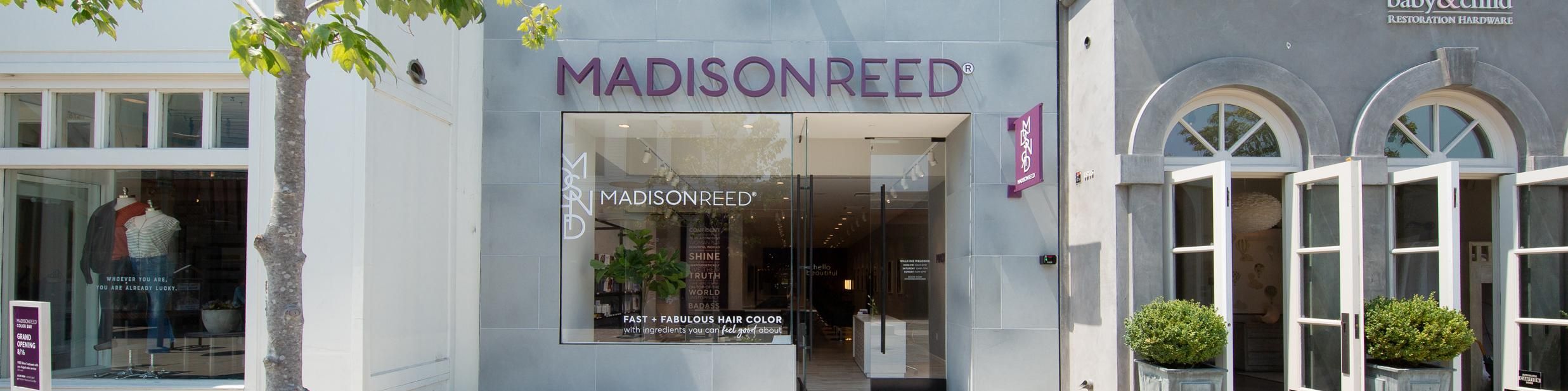 How to find a good hair salon? The Madison Reed Corte Madera Hair Color Bar in SF Bay Area, California