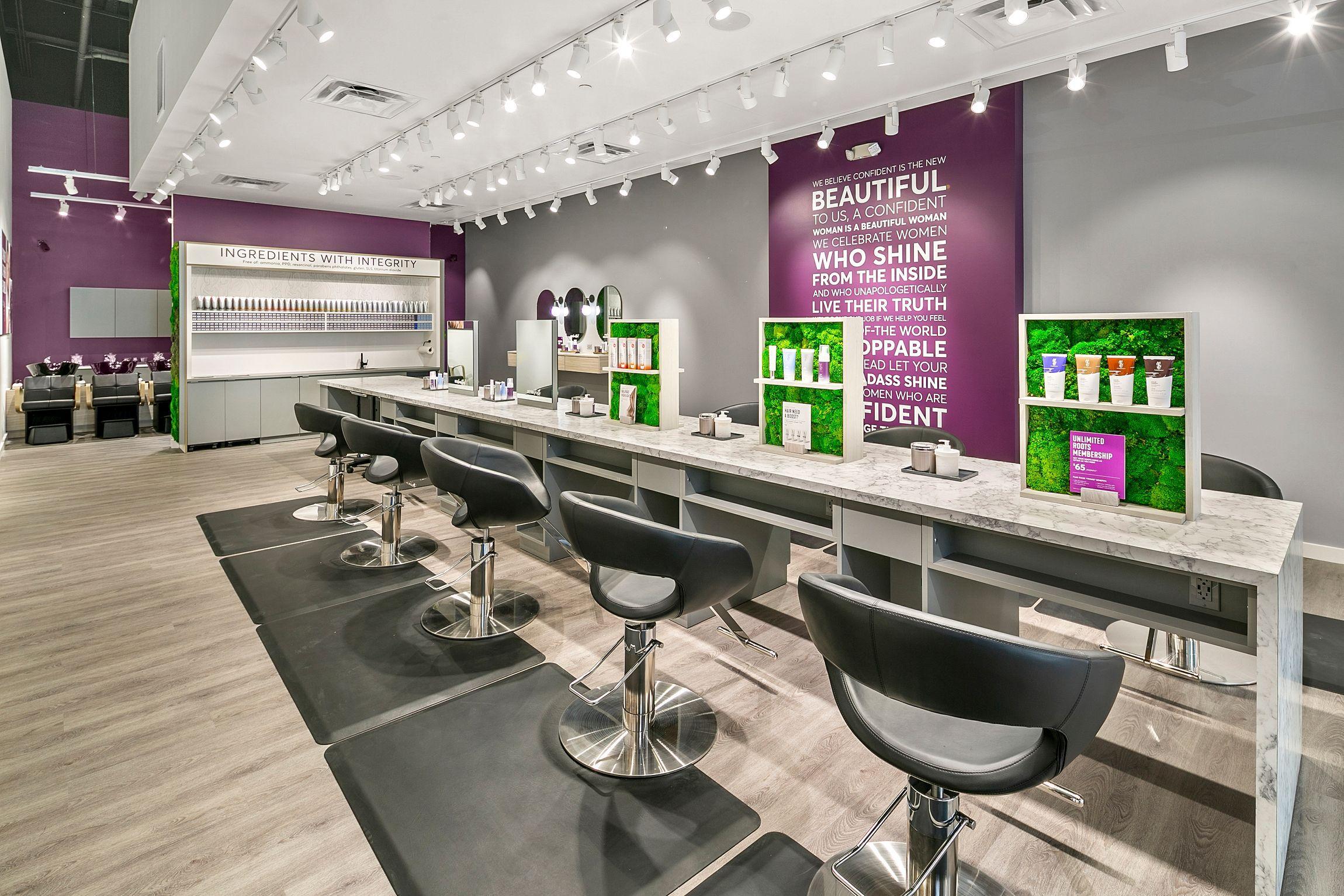 Madison Reed Hair Color Bar Interior