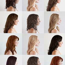 Hair color chart image
