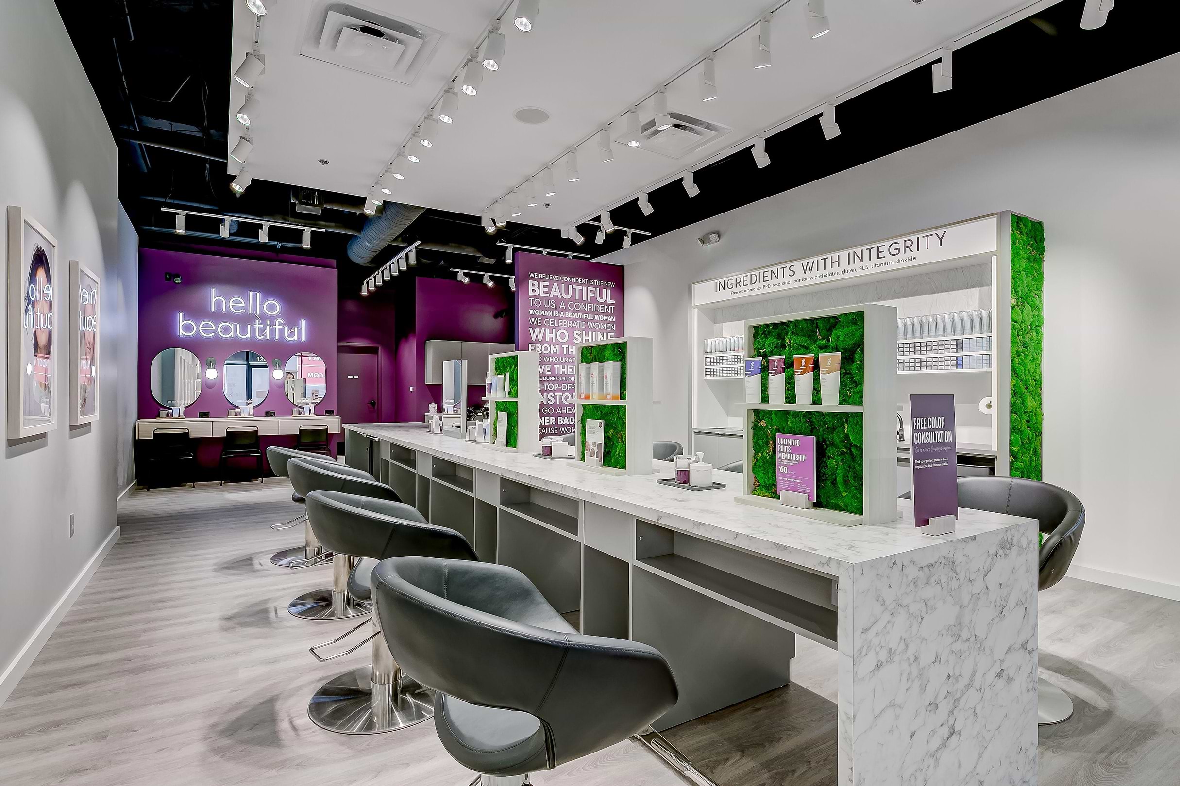 Madison Reed Hair Color Bar Towson Interior
