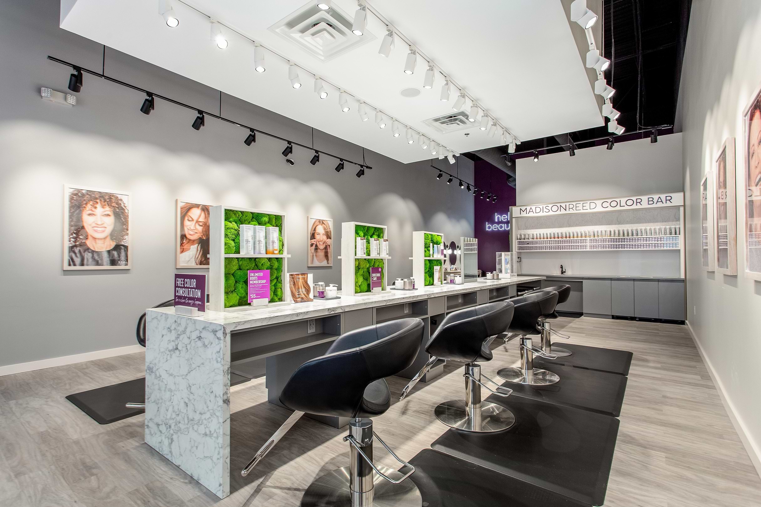 Interior Photo of Madison Reed Color Bar Cumming