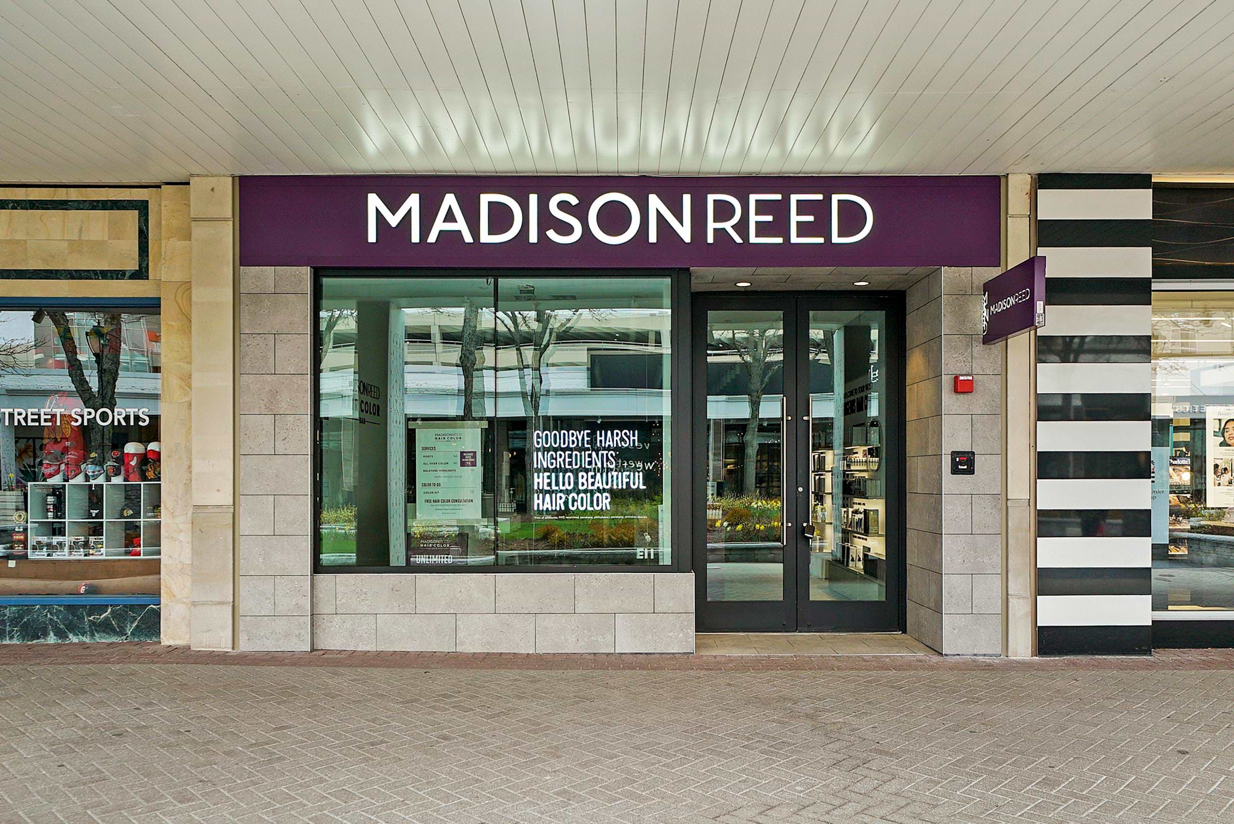 Old Orchard Shopping Center Skokie IL Madison Reed Hair Color Bar Exterior