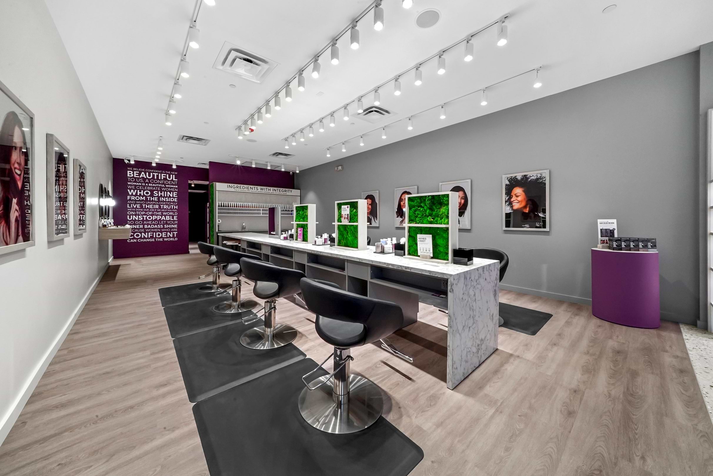 Old Orchard Shopping Center Skokie IL Madison Reed Hair Color Bar Interior