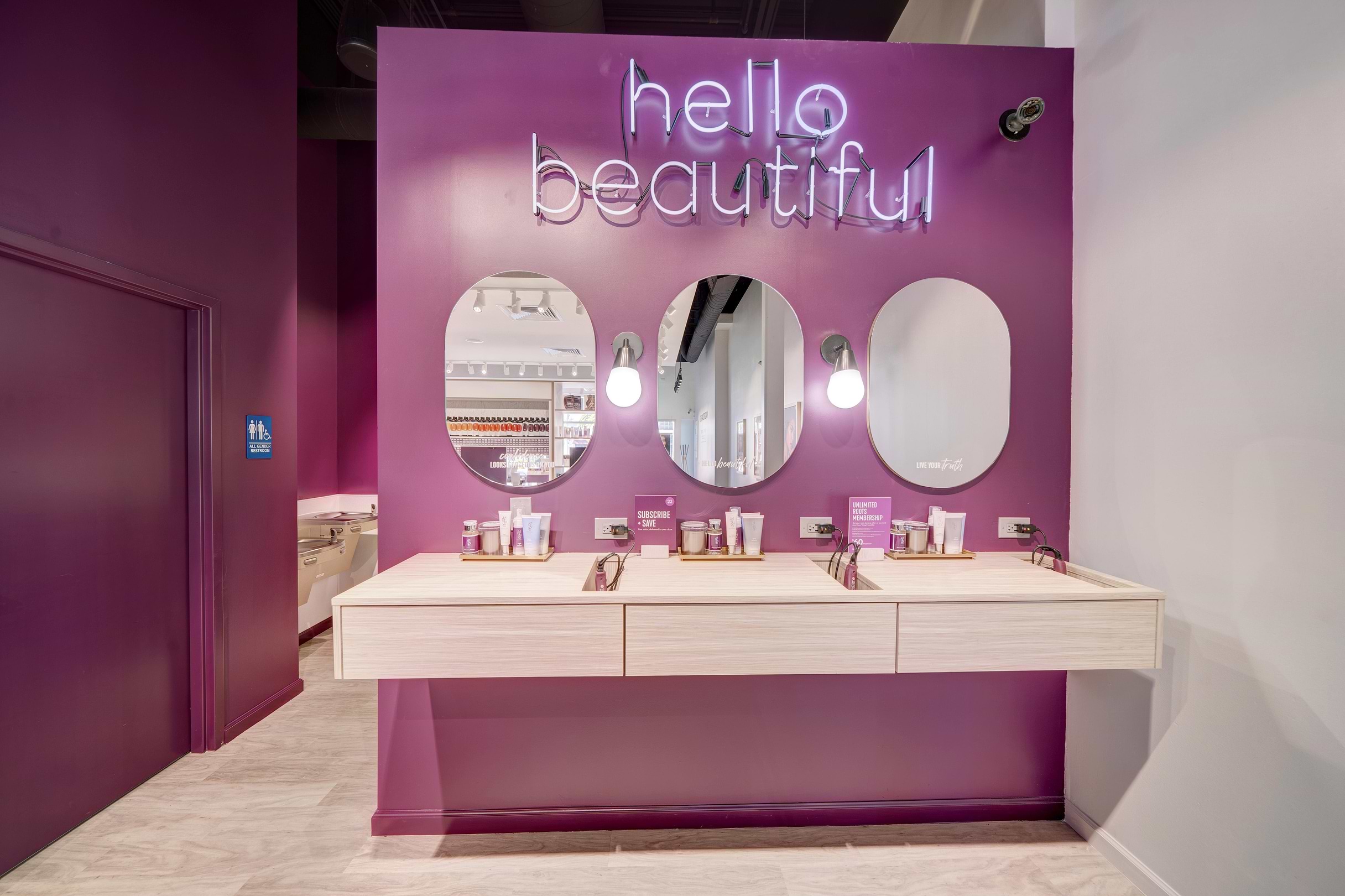 Interior Madison Reed Hair Color Bar Pembroke Pines