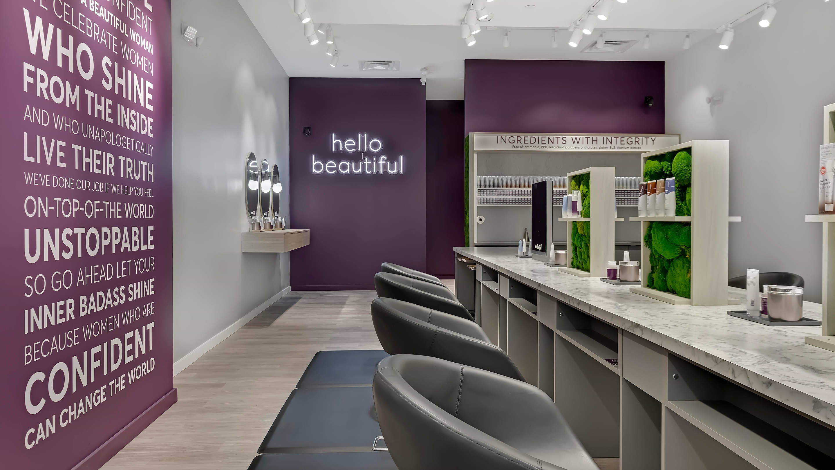 Madison Reed Hair Color Bar Interior