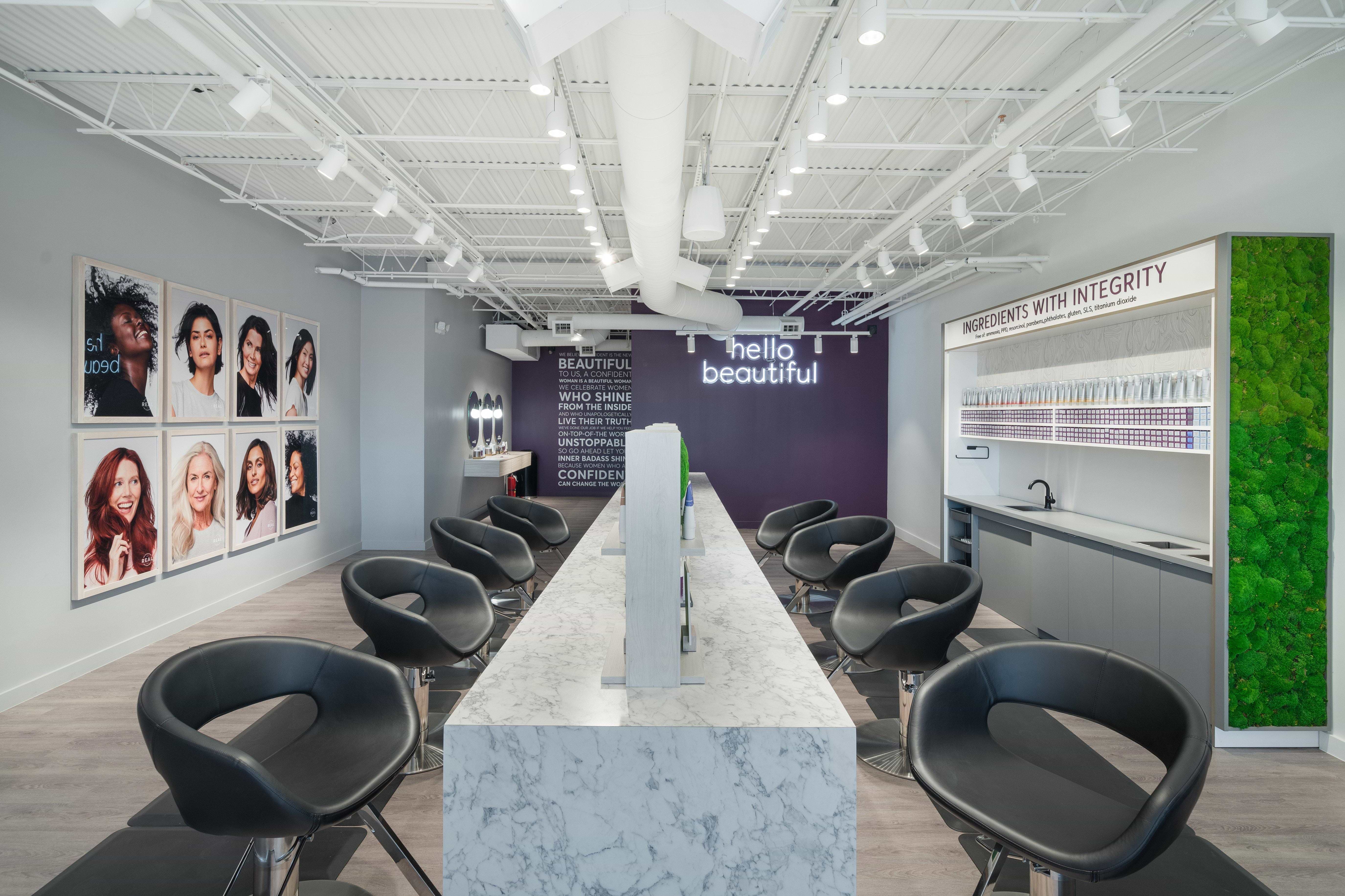 Madison Reed Hair Color Bar Preston Royal Dallas Interior