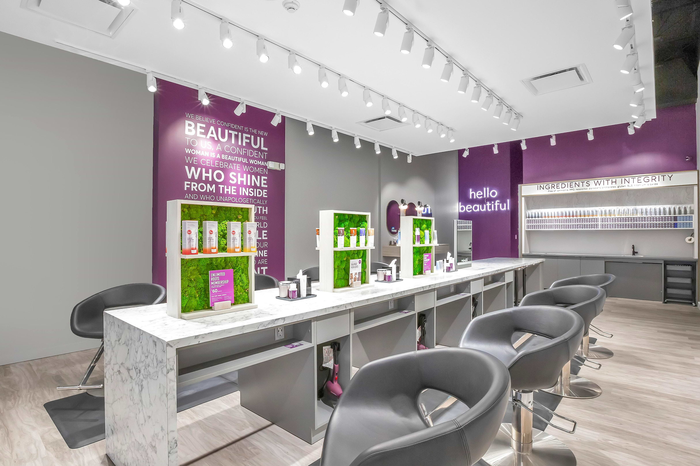 Madison Reed Hair Color Bar Eastchester New York NY Interior