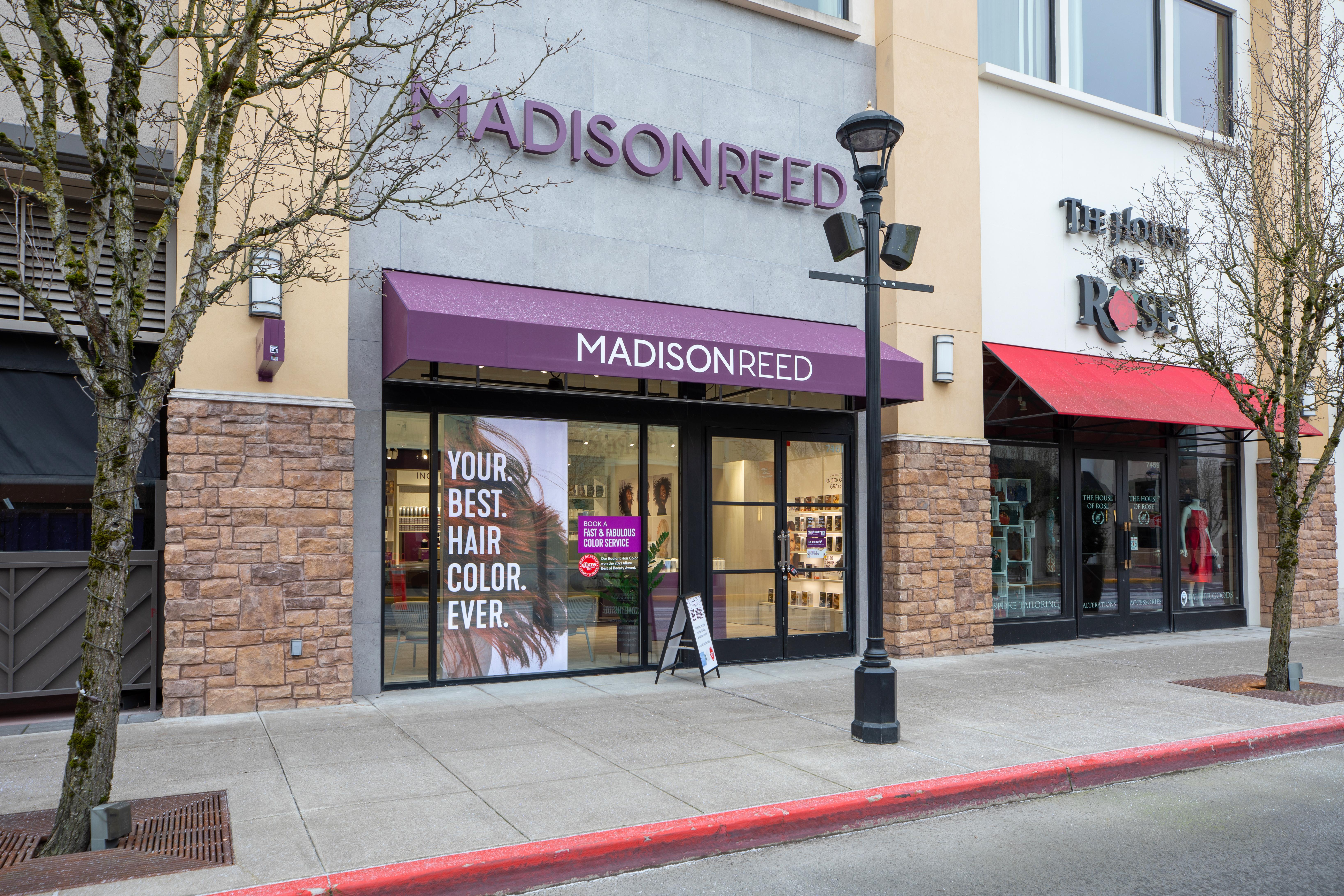 Madison Reed Hair Color Bar Tigard Oregon Bridgeport Village Exterior