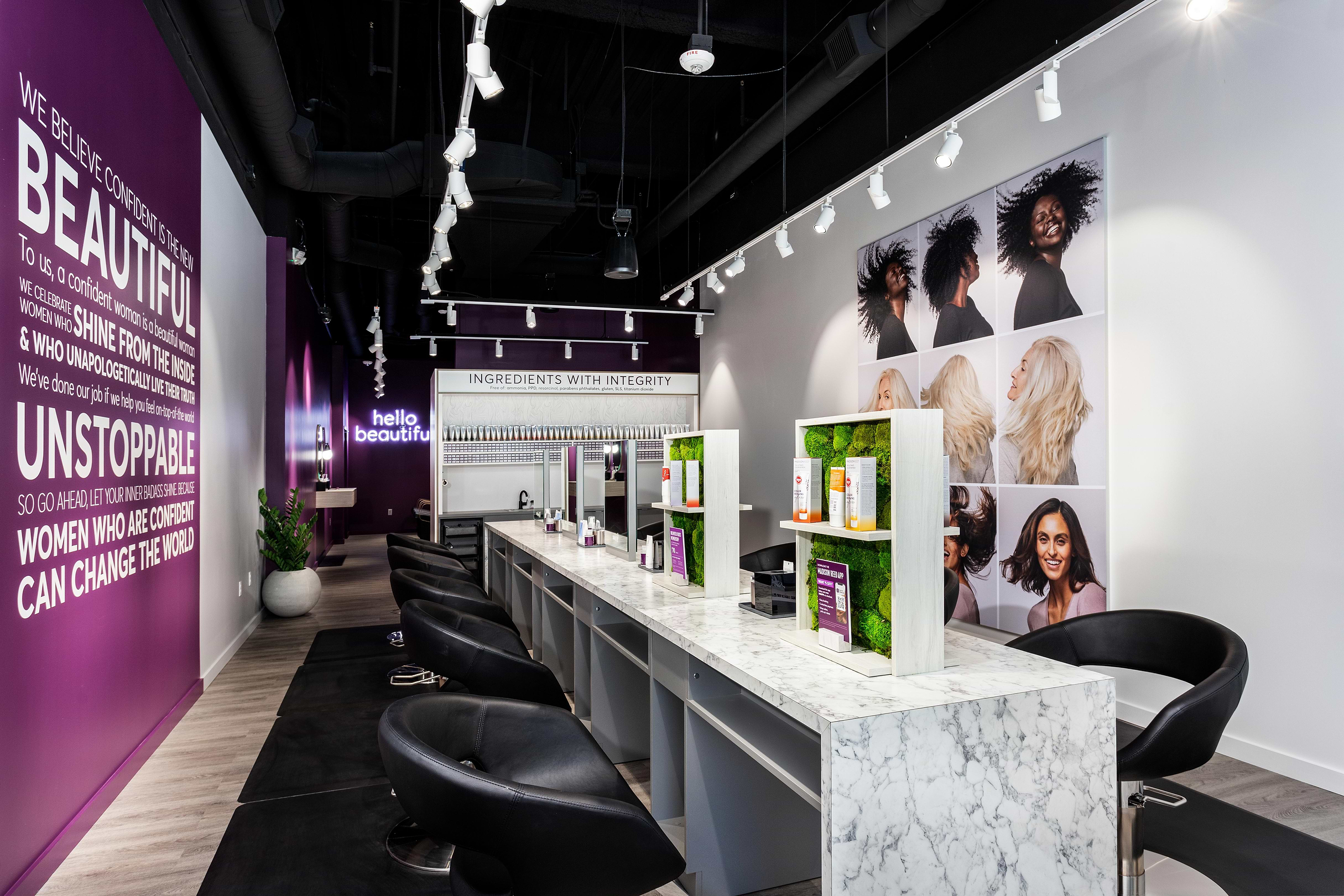 Madison Reed Hair Color Bar Long Beach CA 2nd PCH Interior