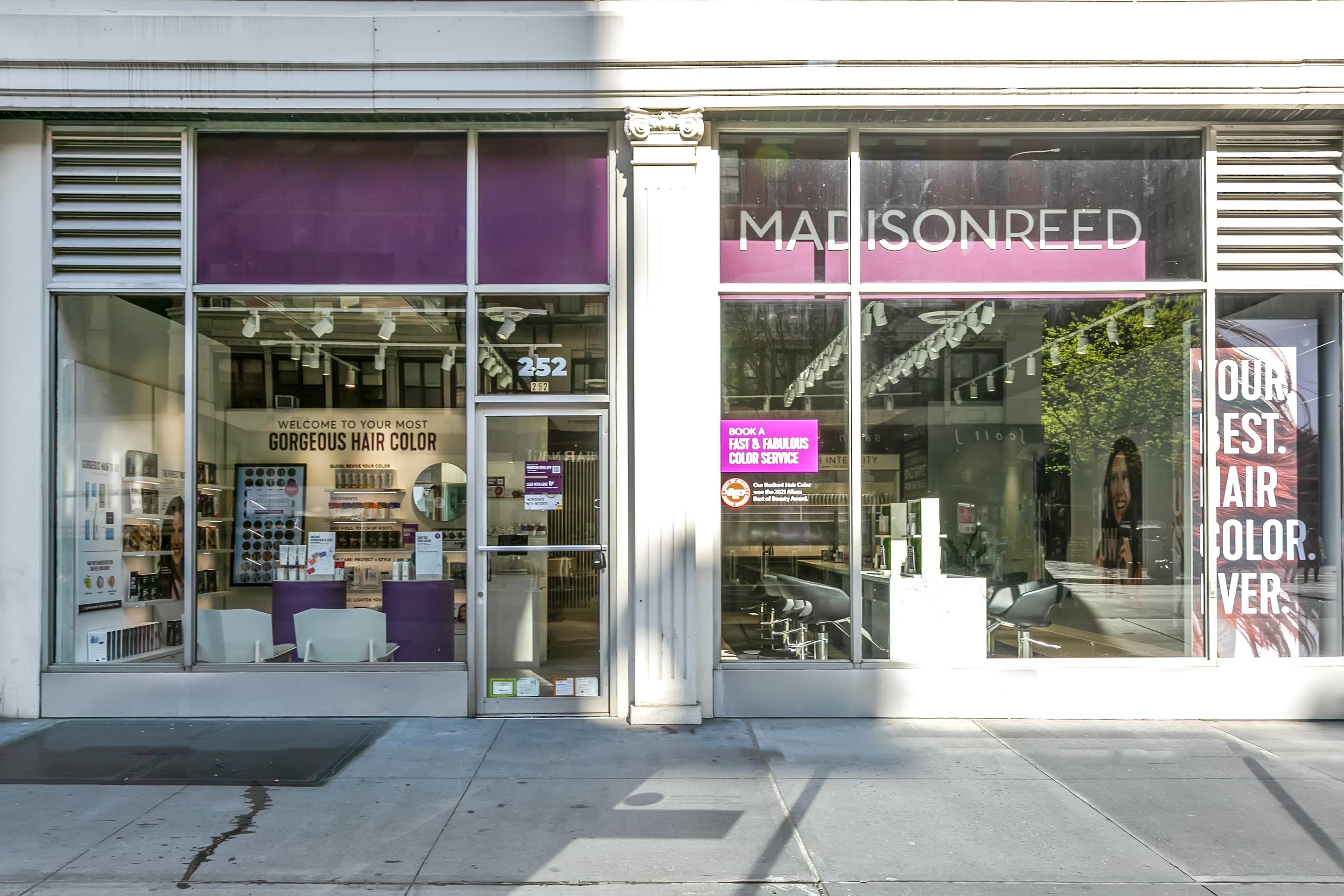 Madison Reed Hair Color Bar Columbus Ave 72nd New York Exterior