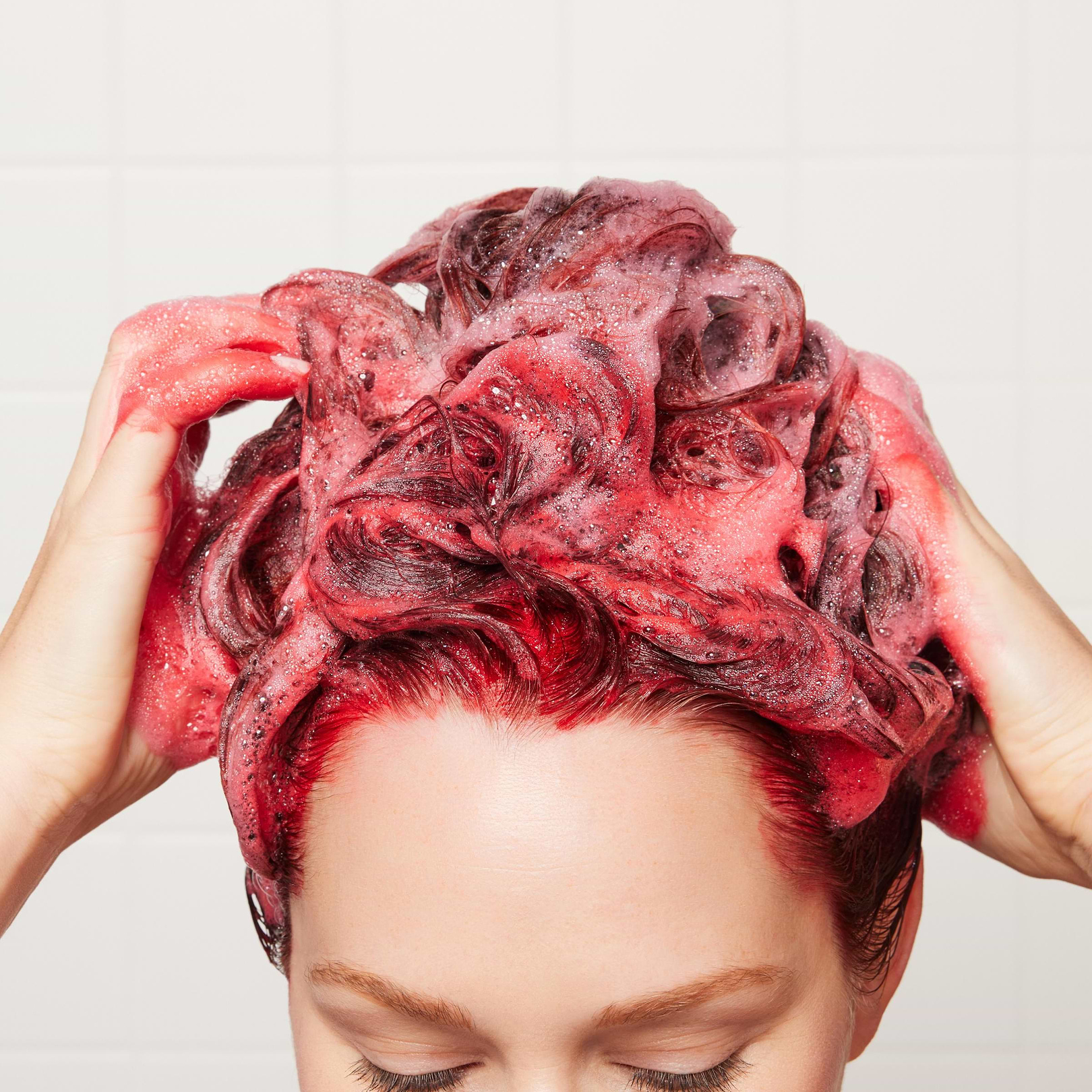 Red-Color Shot- Shampoo