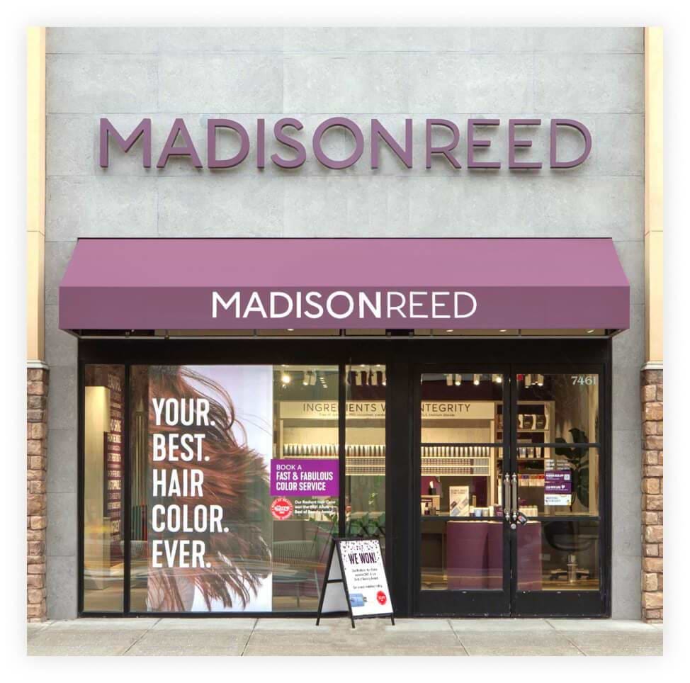 Hair Color Bar Front