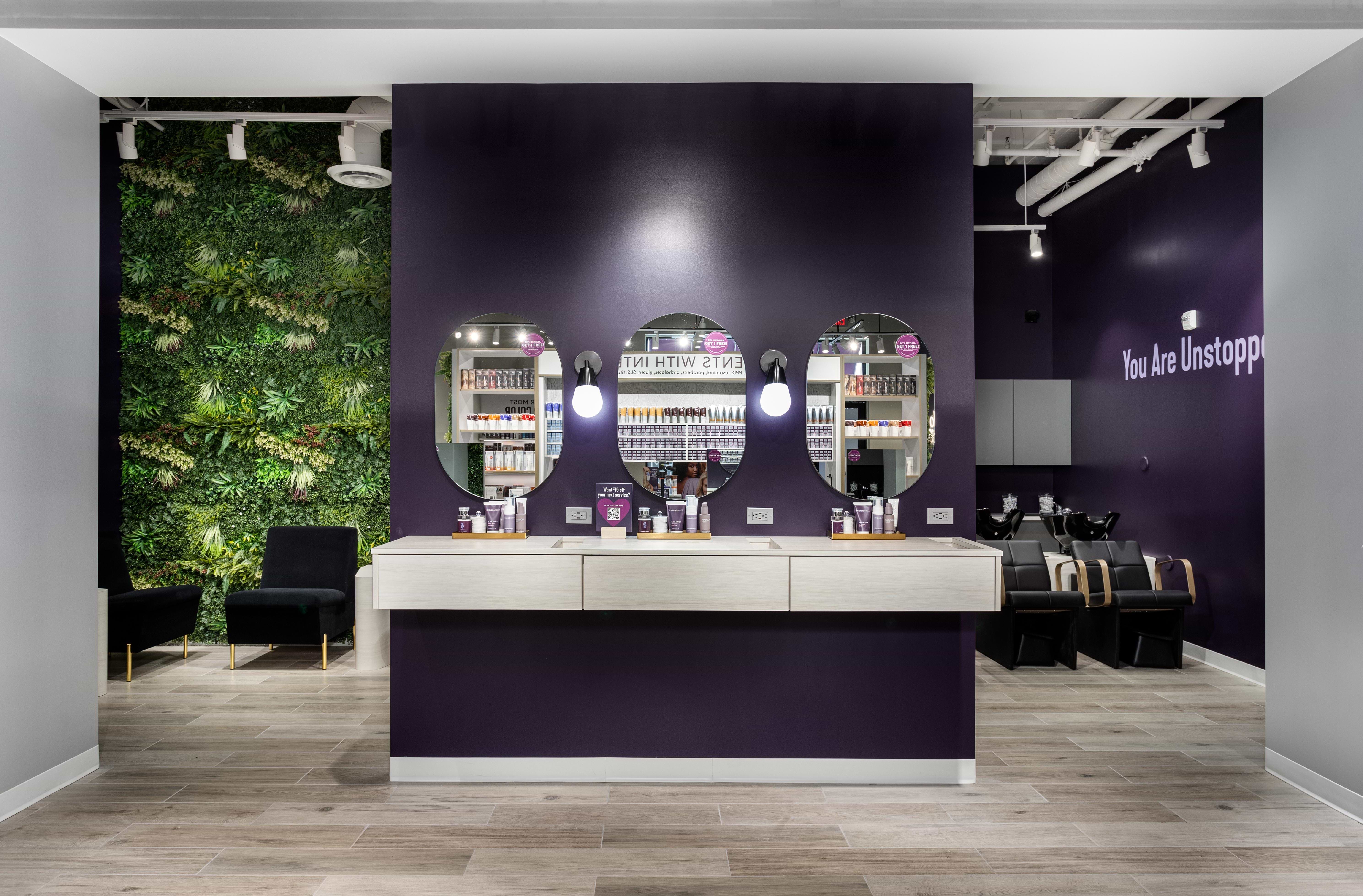 Madison Reed Hair Color Bar Huntington Beach, CA- Interior