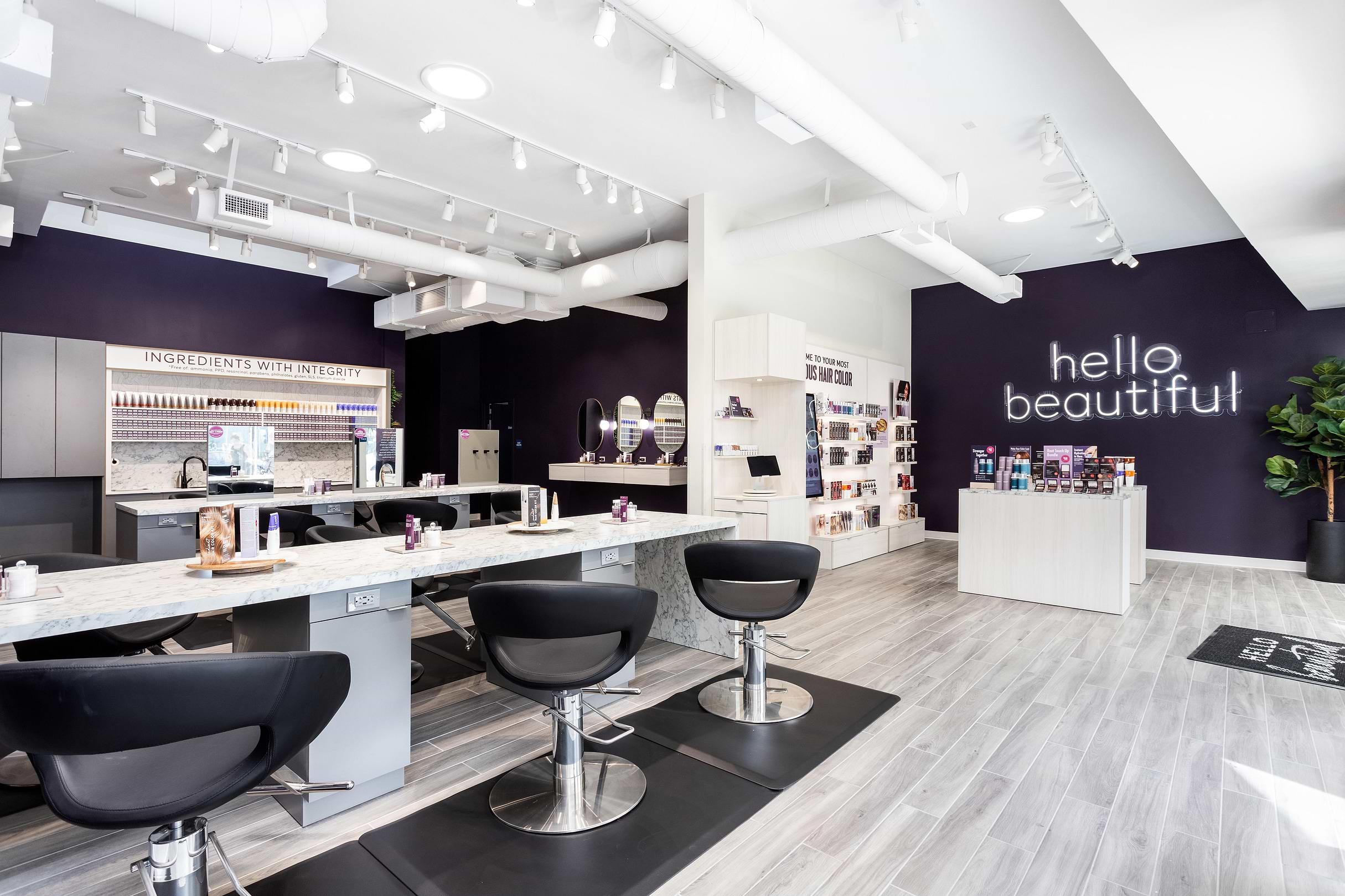 Madison Reed West 3rd Hair Color Bar- Interior