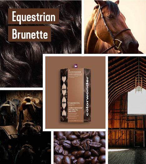 brunette bombshell winter hair color colorwonder demi