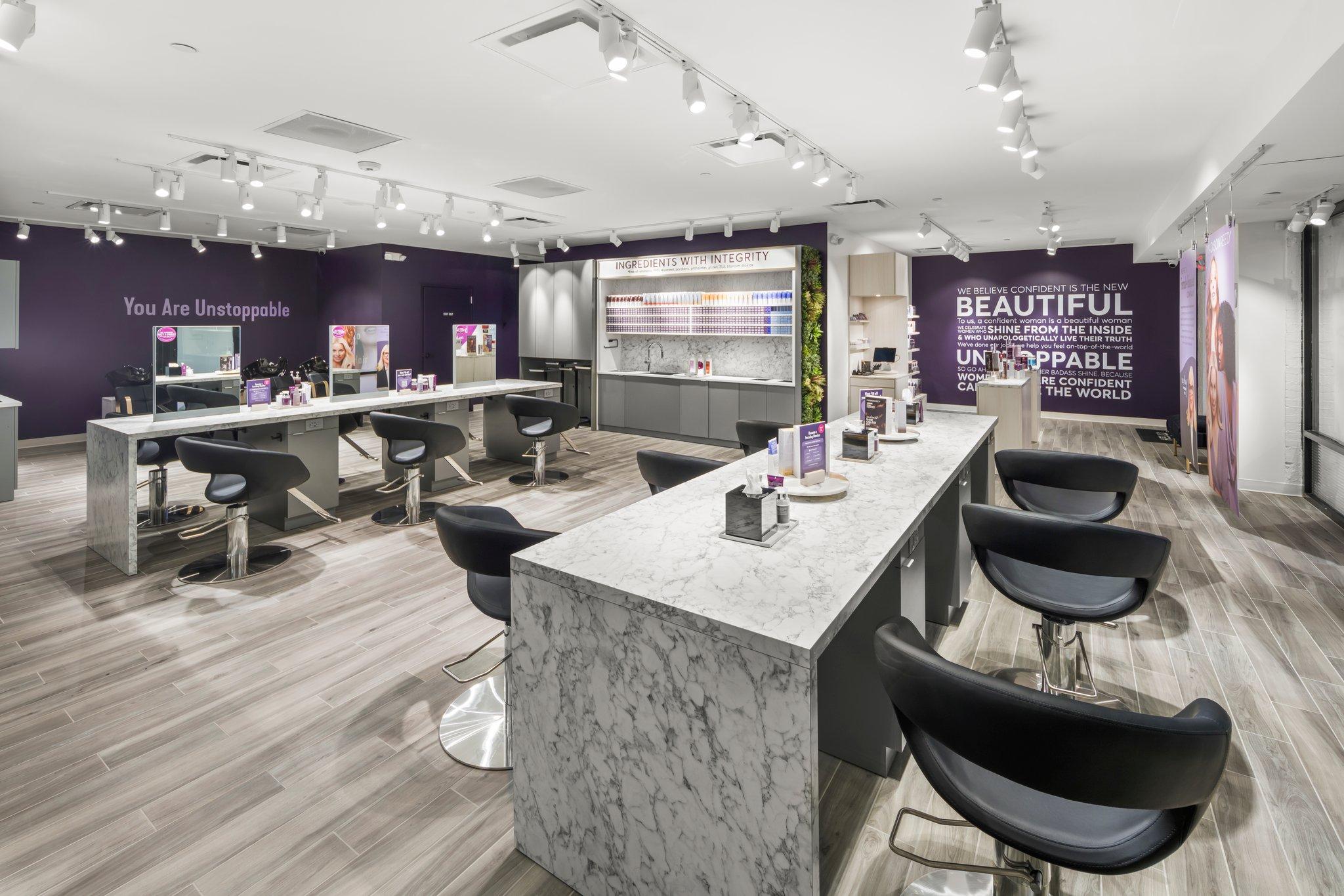 Madison Reed Hair Color Bar- Logan Circle DC Interior